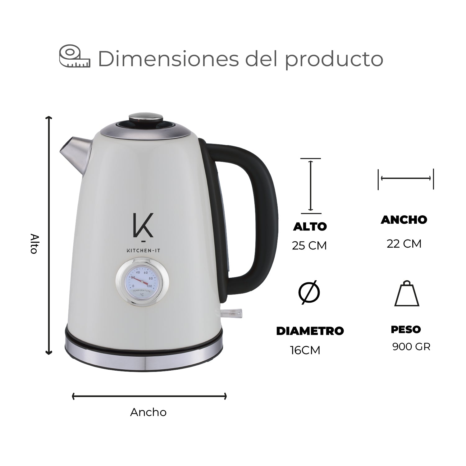 Hervidor 1.8L Deluxe Edition