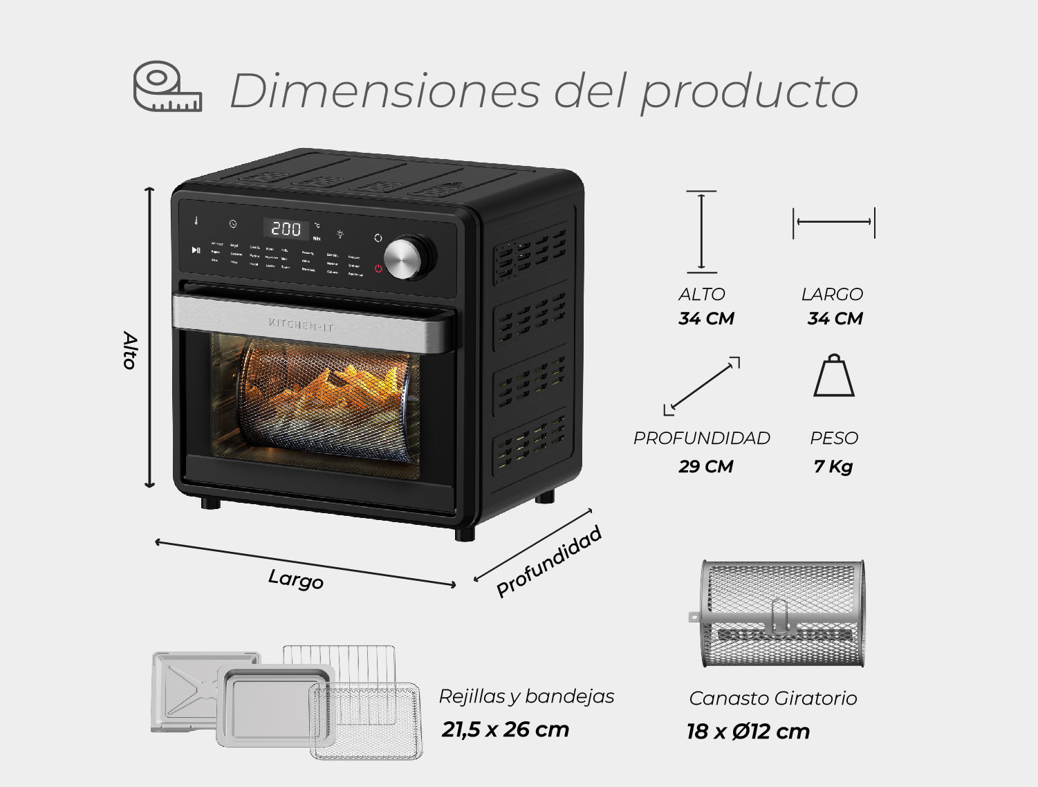 Medidas del producto