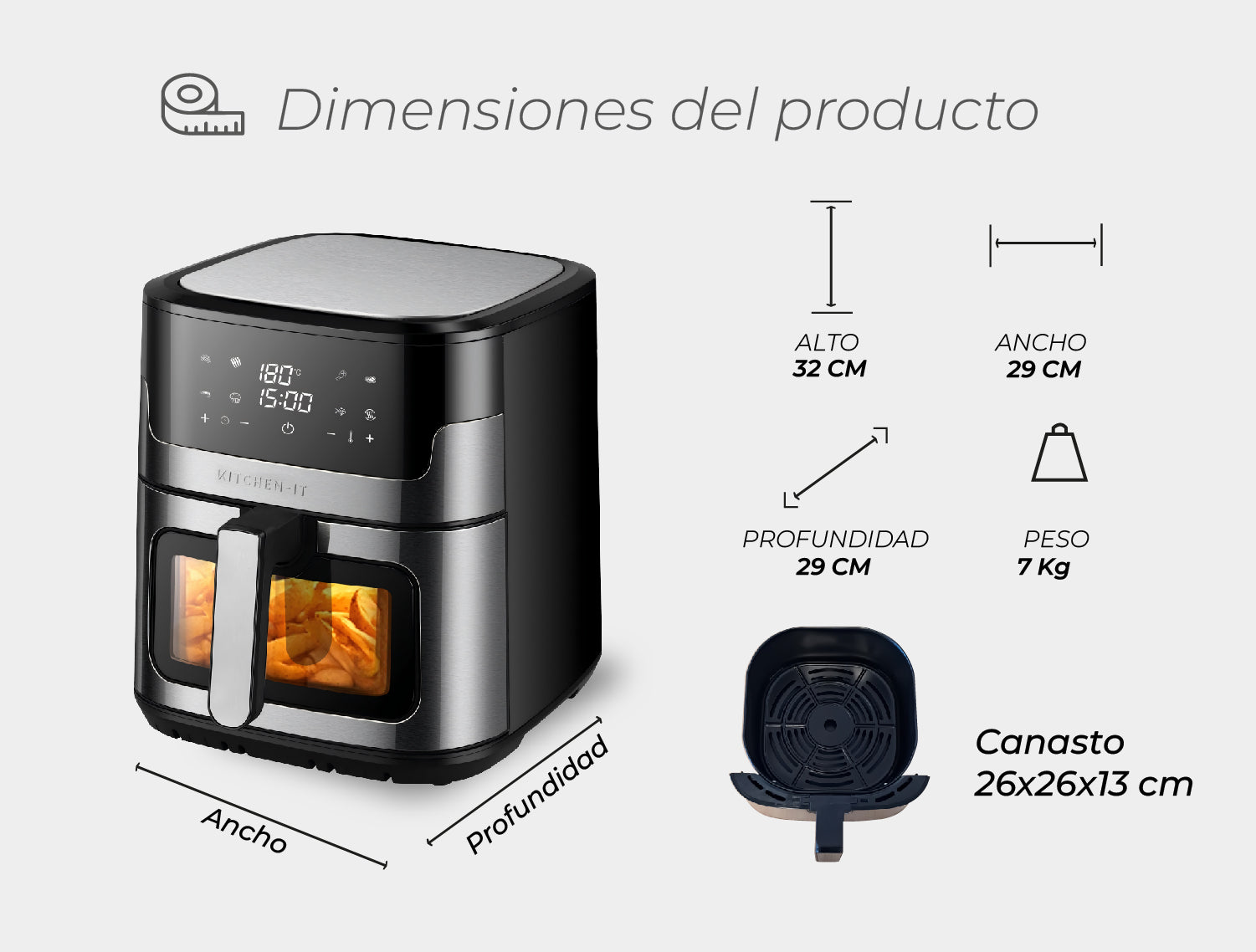 Medidas del producto