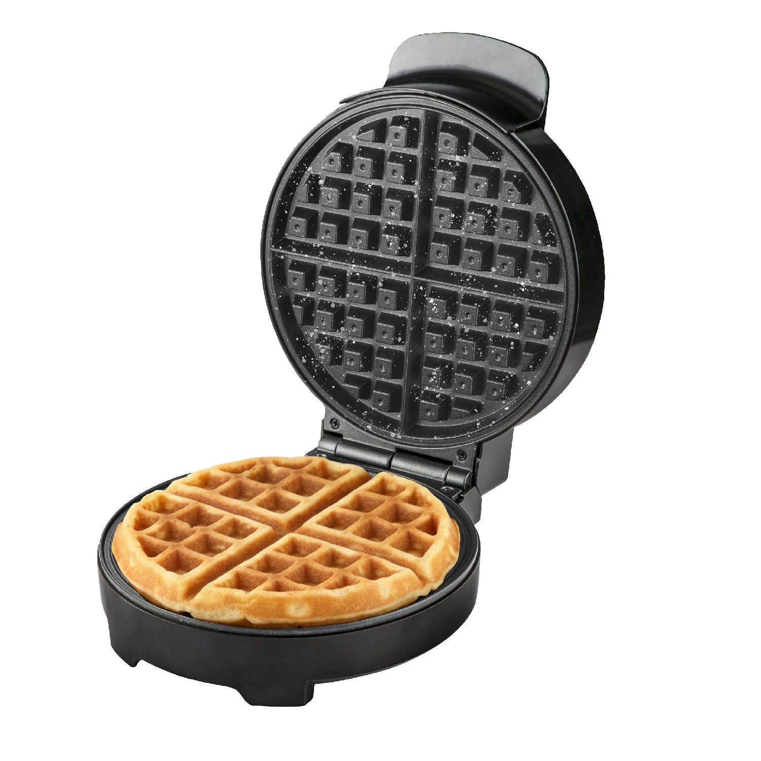 Máquina de Waffles Belgian Crisp con Revestimiento de Cerámica Antiadherente