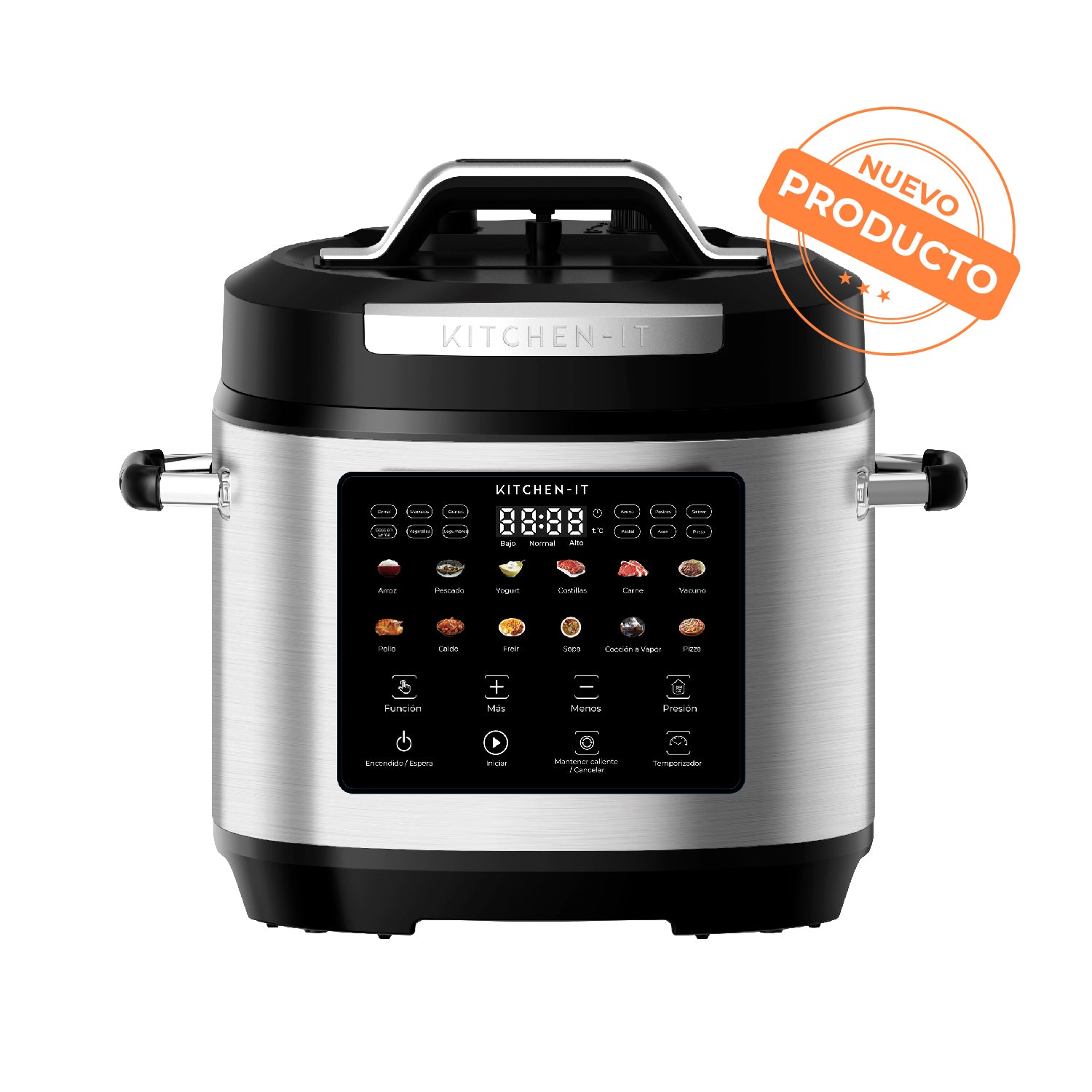 Olla a Presión Eléctrica Multifuncional 8L 27 en 1 | Multicooker XL Power Cook