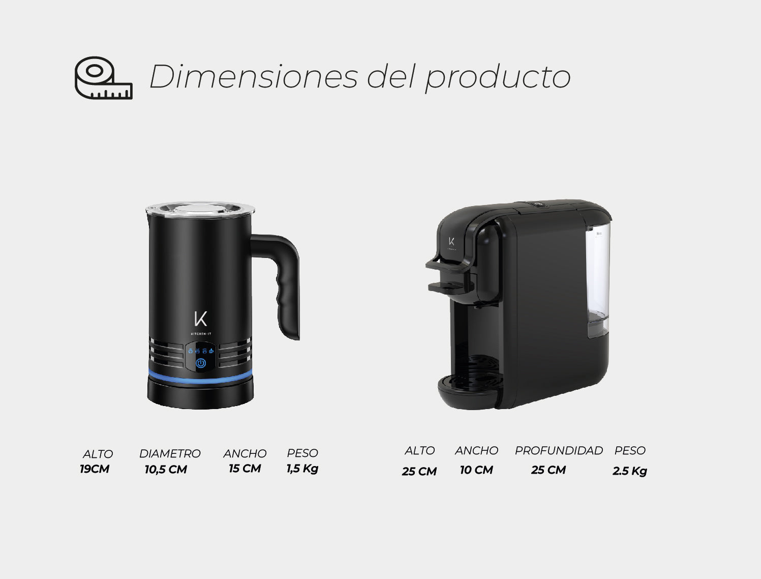 Medidas del producto