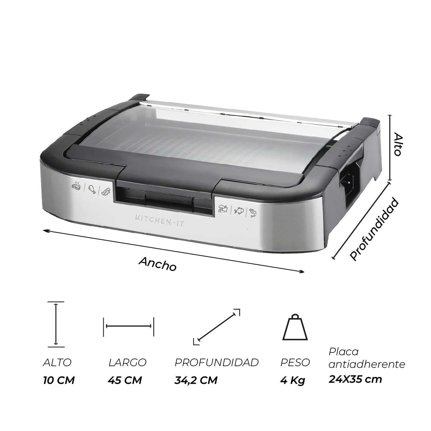 Parrilla Eléctrica Power Grill