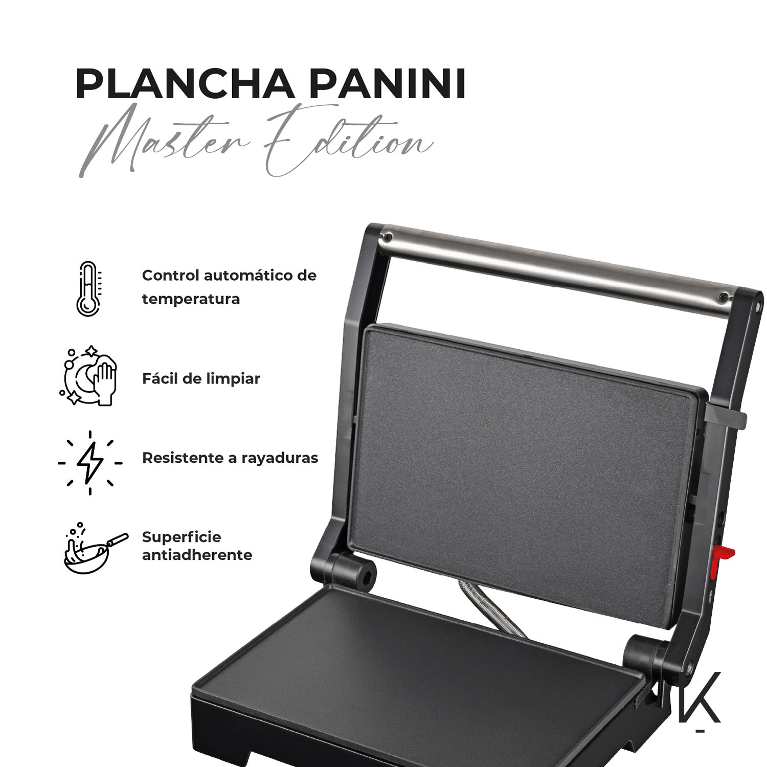 Plancha Panini Master Edition Kitchen-it