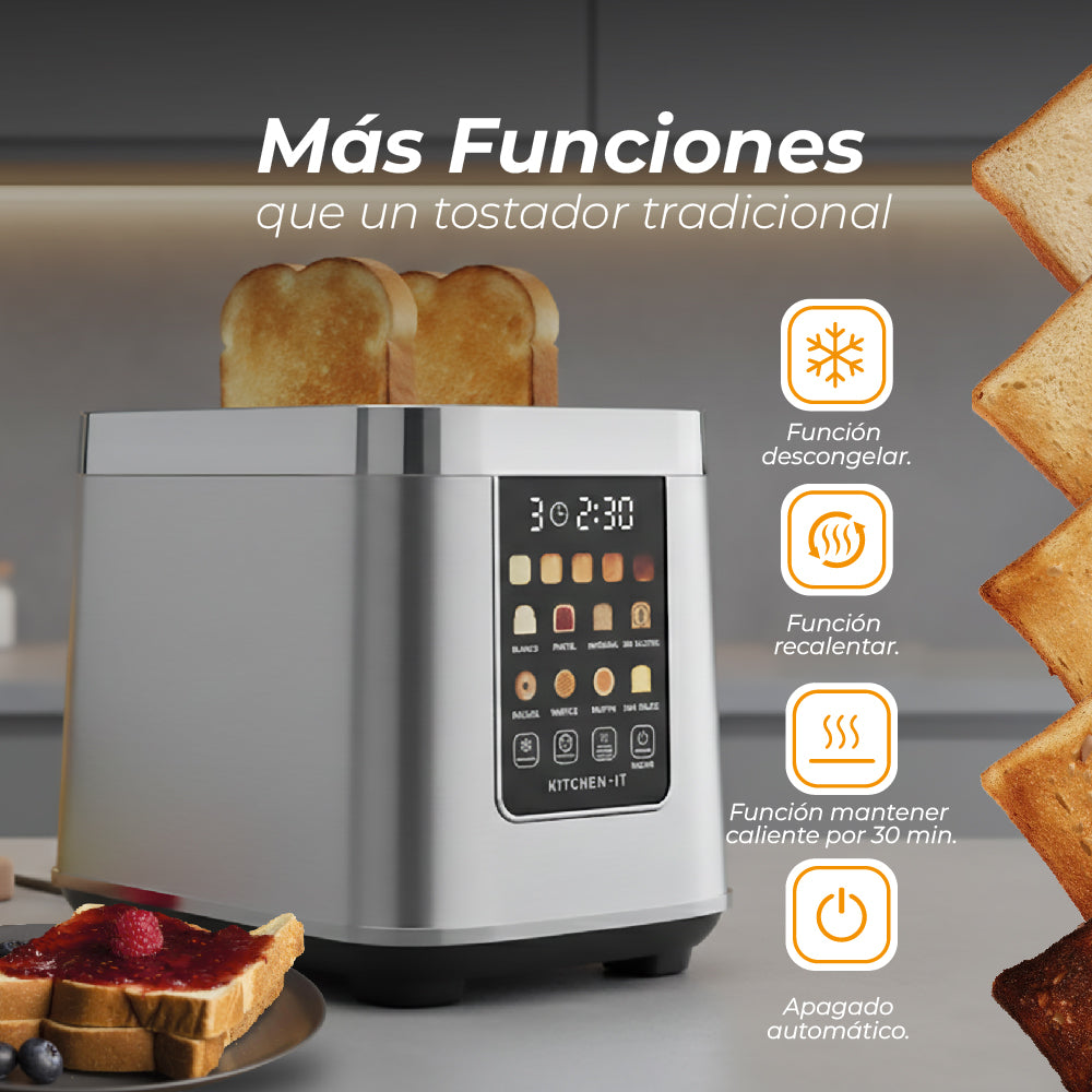 Tostador Digital Smart Elegance - 100% Automático