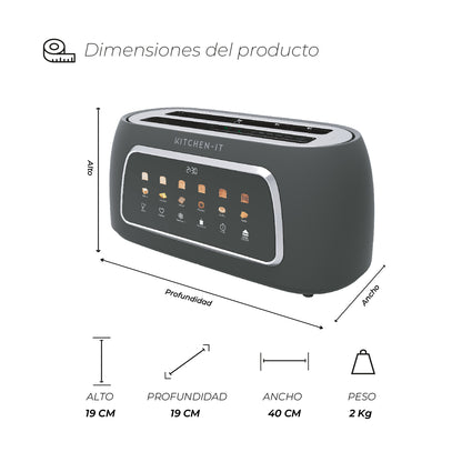 Tostador Digital Smart Toast - 100% Automático