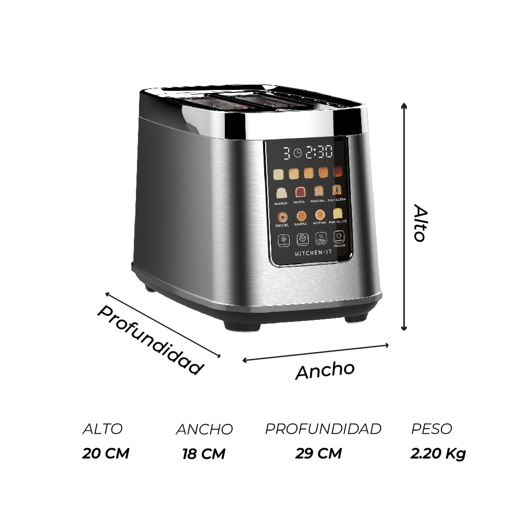 Tostador Digital Smart Elegance - 100% Automático