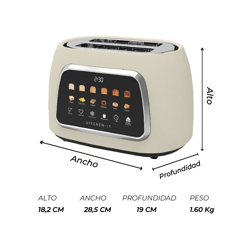 Tostador Digital Smart Toast Compact - 100% Automático