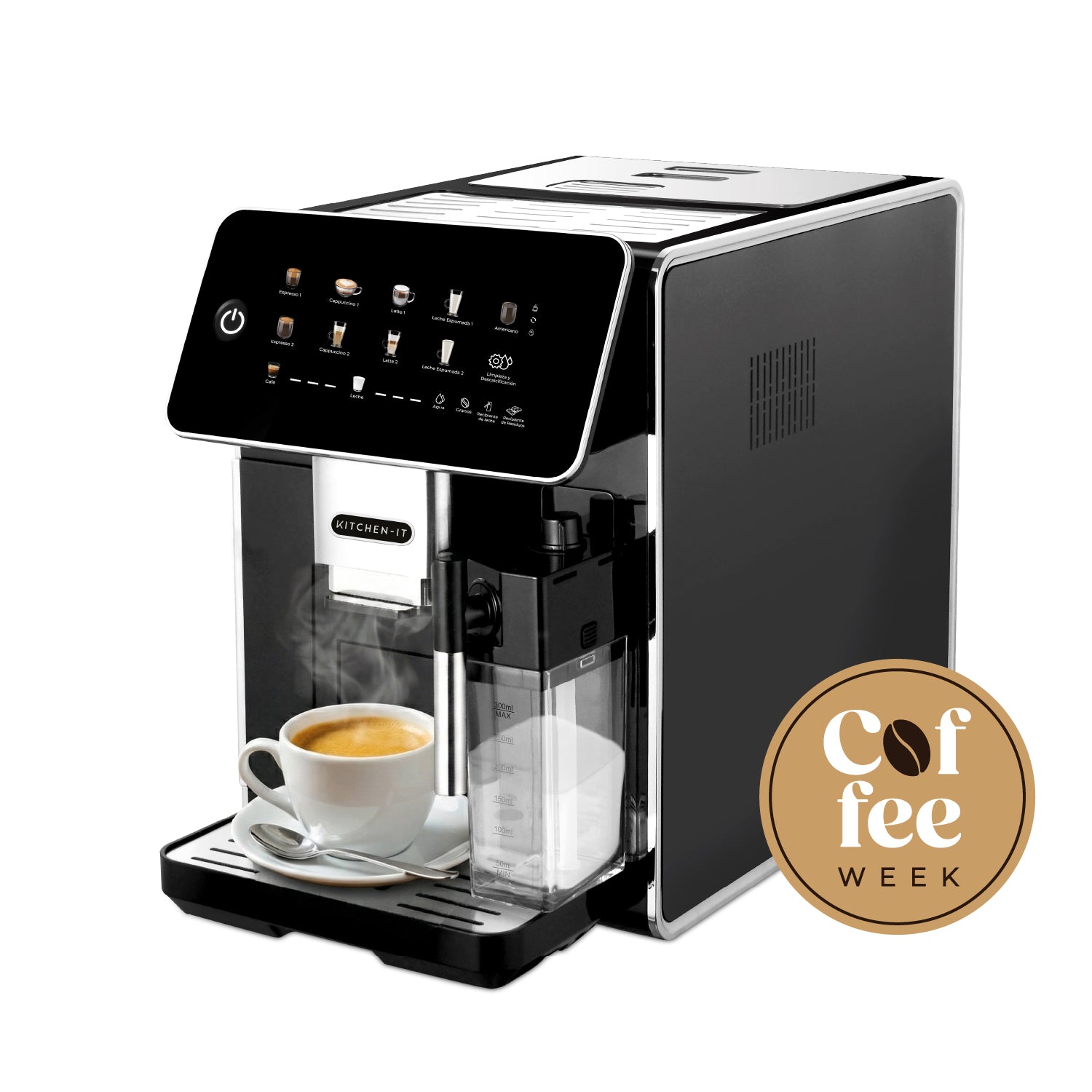 Cafetera Espresso Super Automática Latte Deluxe