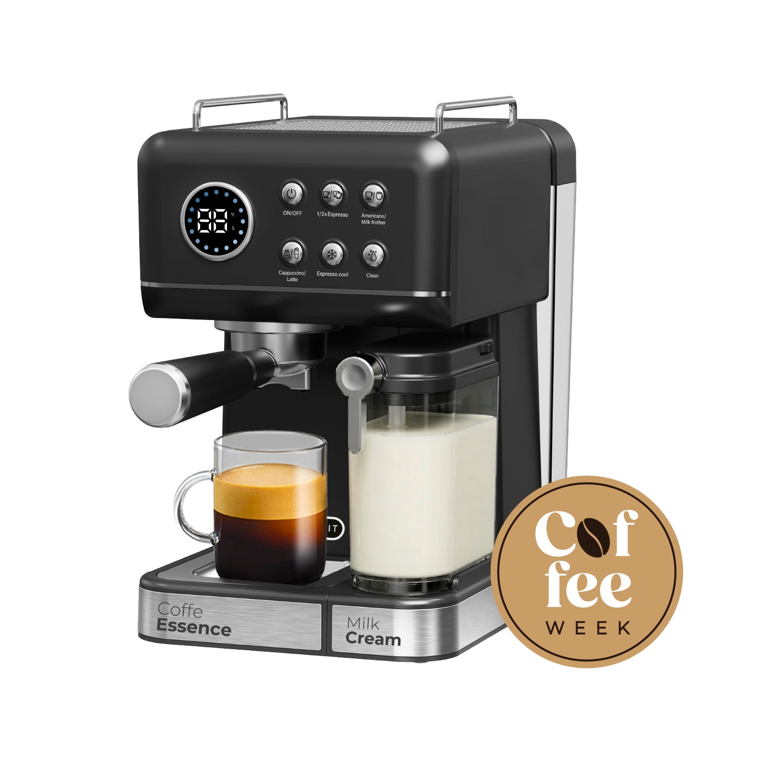 Cafetera Espresso Cream Lab 8 en 1