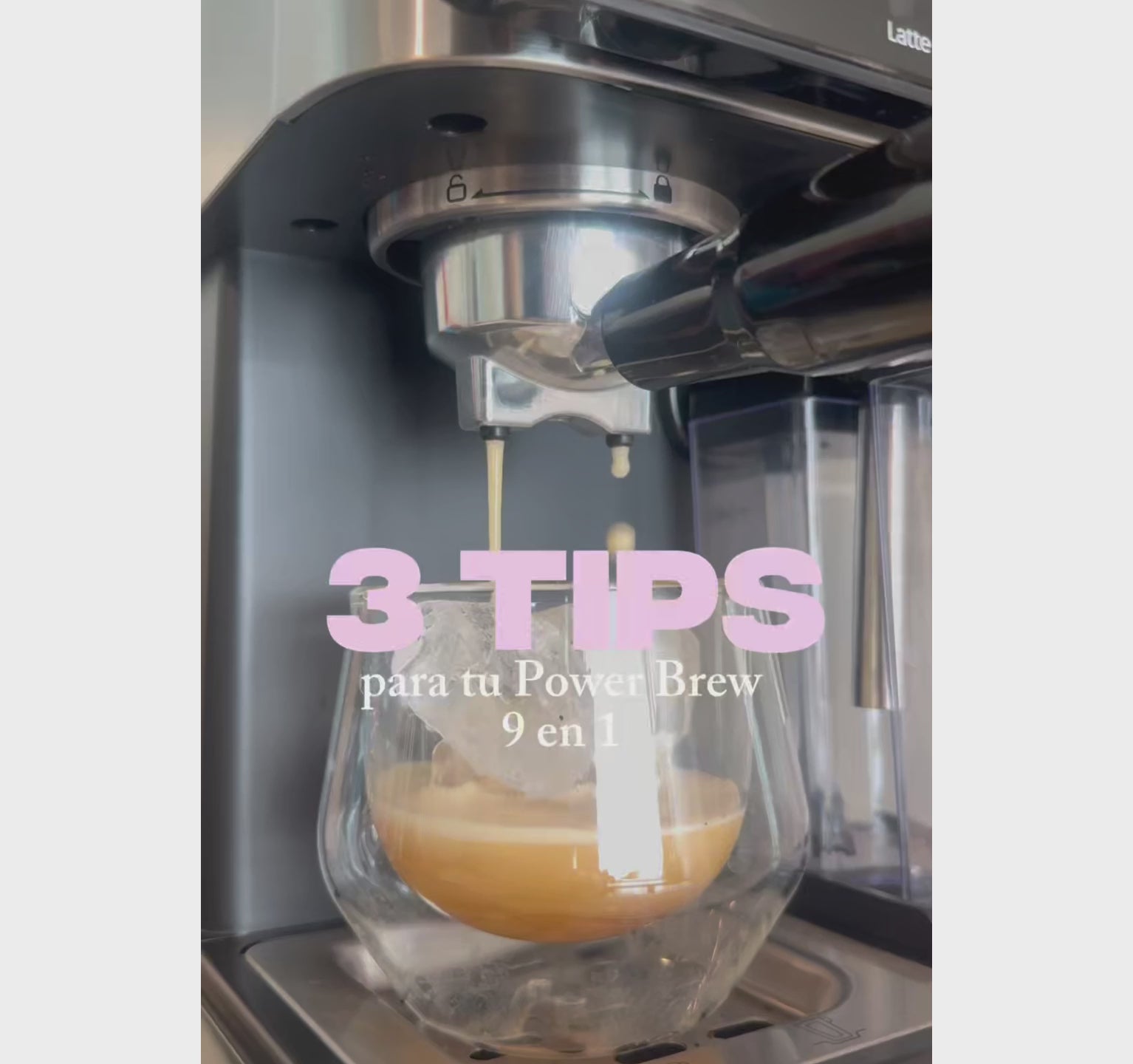 Cafetera Espresso Power Brew 9 en 1