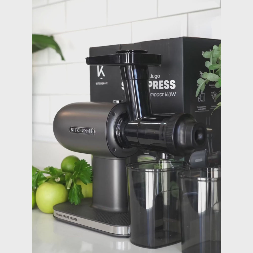 Prensadora de Jugo en Frío Slow Press Compact 160W