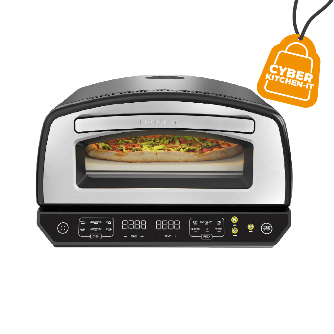 Horno de Pizza, Ahumador y Multifuncional Fire Stone 12 en 1